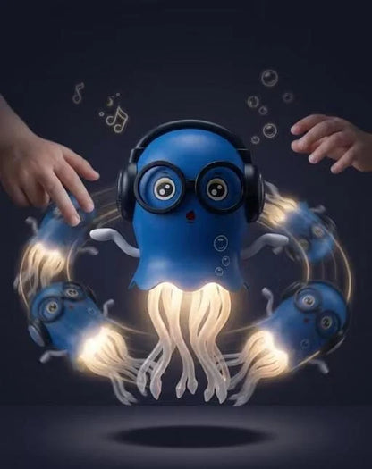 Dancing Jellyfish Toy with Music & Lights — Bump & Go Kids Toy